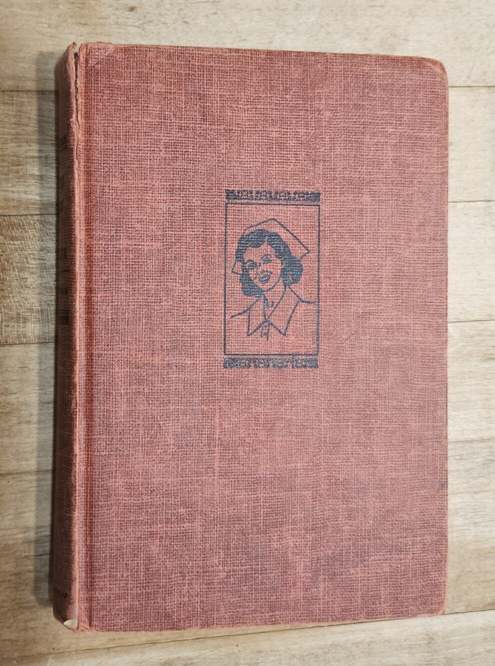 Vintage Cherry Ames At Spencer Helen Wells 1949 Hardcover Red Tweed No DJ